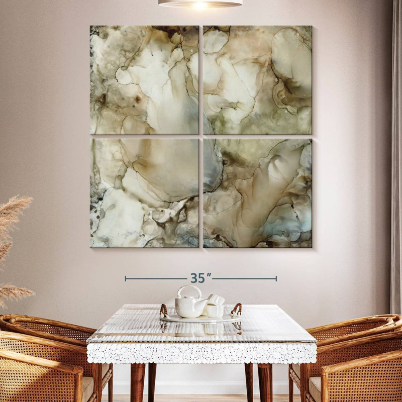 Stonewashed II, 50" H x 50" W