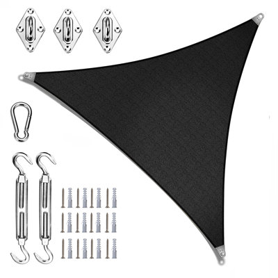 Royal Super Ring Shade Triangle Super Ring Shade Sail With Hardware Kit