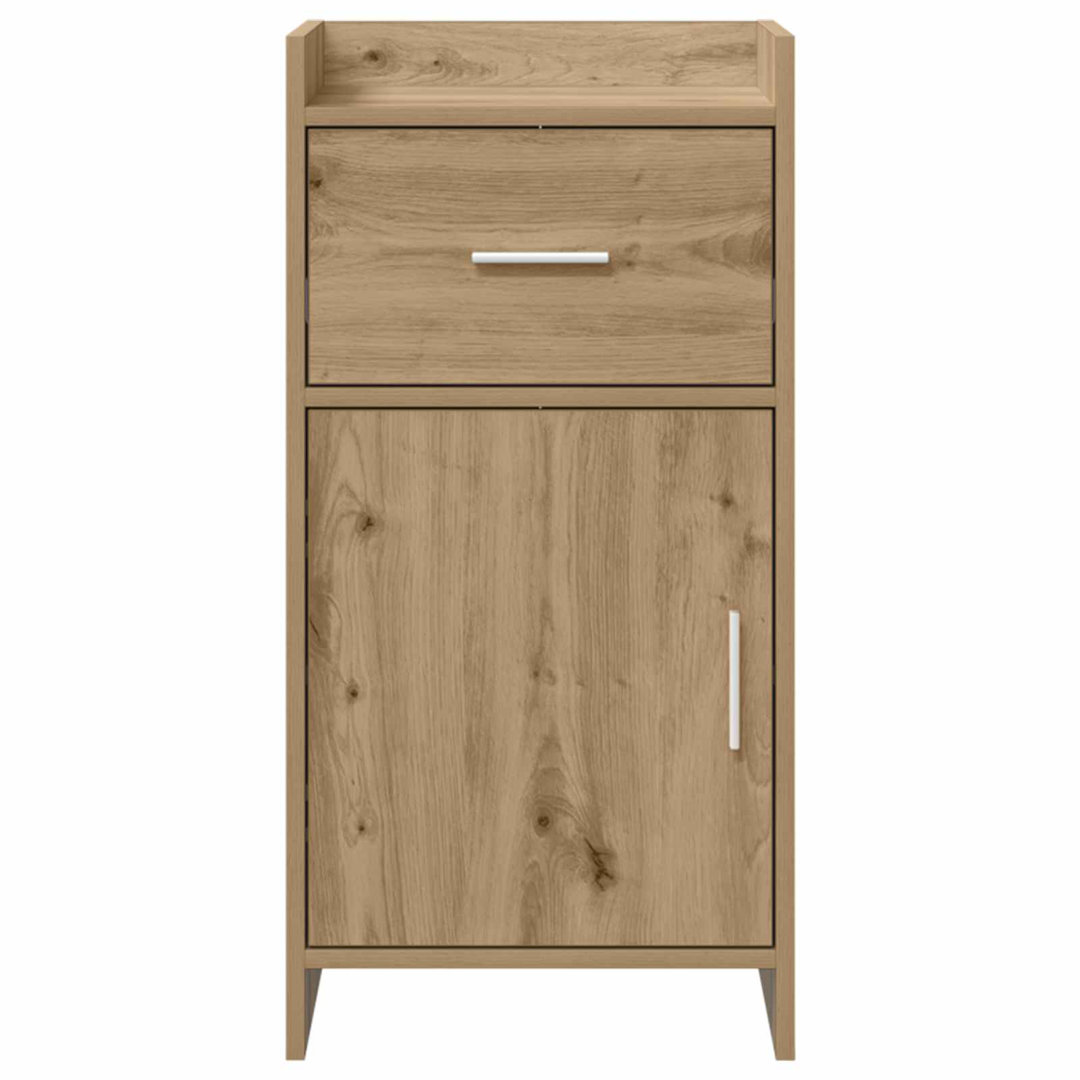 vidaXL Sideboard with Drawer Engineered Wood Home Storage Unit Living Room