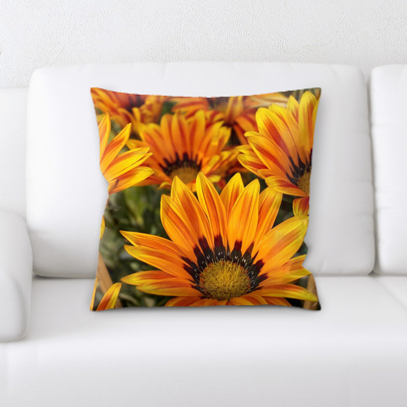 Coussin magnifique fleur