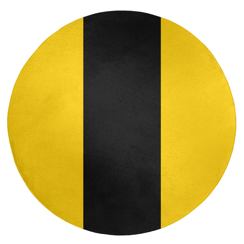 Chenille Indoor Rug, Round 5'