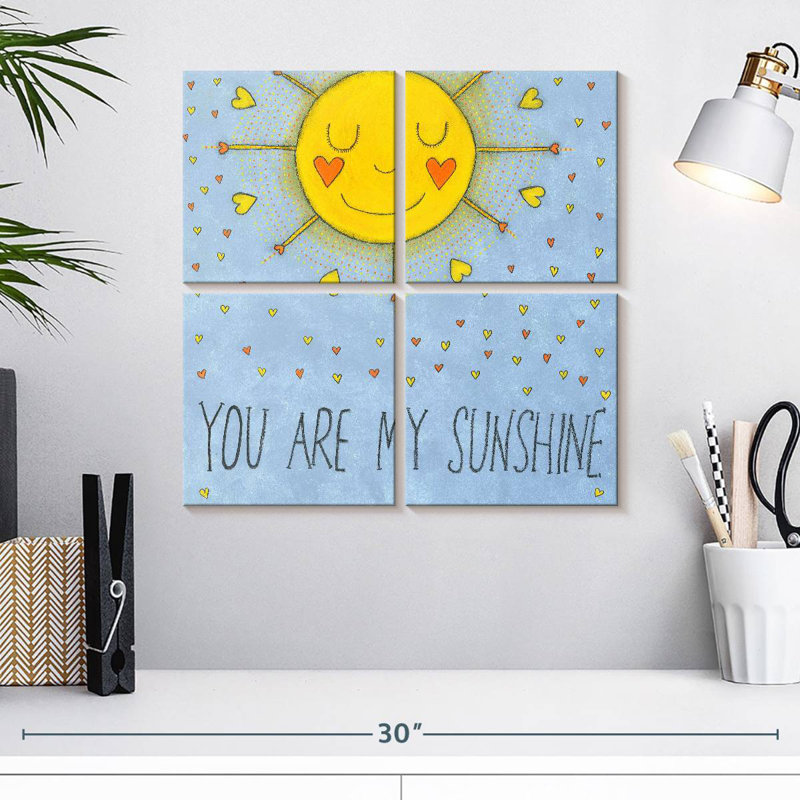 Tergel You Are My Sunshine Splashy, H 18 po x l 18 po
