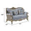 Royale 2PC en bleu et champagne-133743807