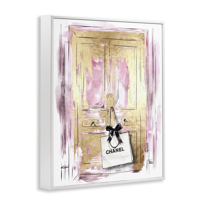 Art de giclée de sac sur une porte par Svetlana Aleynikova, H 20 po x l 16 po, Estampe numérique encadrée blanc bord de mer