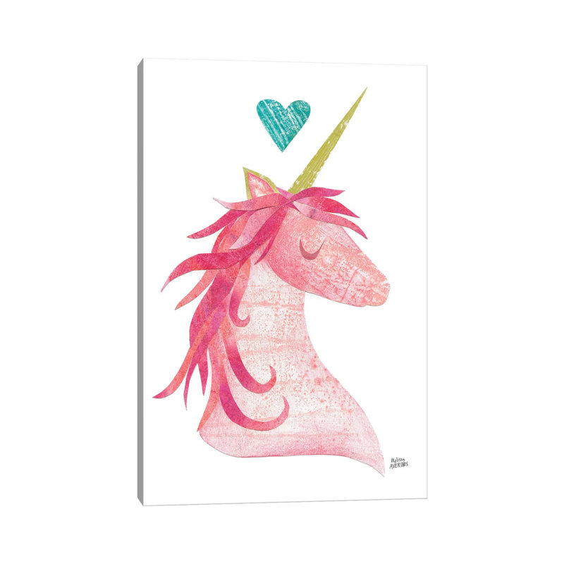 Unicorn Magic I by Melissa Averinos - Wrapped Canvas Print, 66.04 cm H x 45.72 cm W x 1.91 cm D