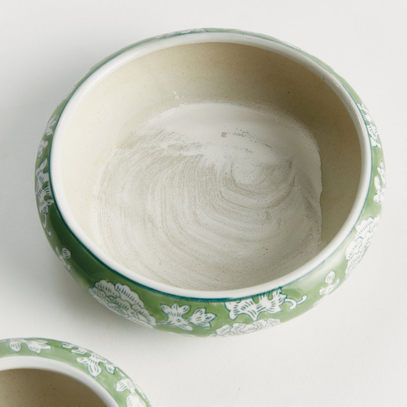 POTS IMPÉRATIFS LOTUS LOW, LOT DE 2