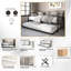 Lit de jour en métal Wiscasset-267267948