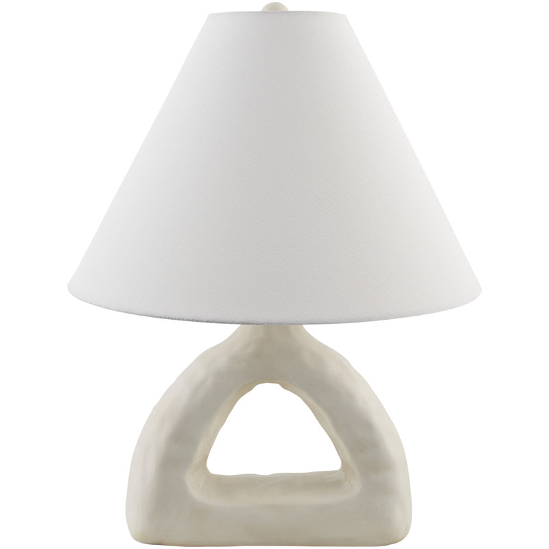 Masahiko Accent Table Lamp, White