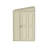 4 ft x 10 ft Plastic Lean-to Storage Shed