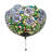 16" Wide Rose Garden Fan Light Fixture