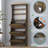 24 Pair Shoe Storage Cabinet 3 Flip Drawers, Adjustable Shelves & 9 Hooks - Space-Saving Entryway Organizer-1919635572