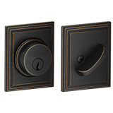 Single Cylinder Deadbolt with Addison Trim