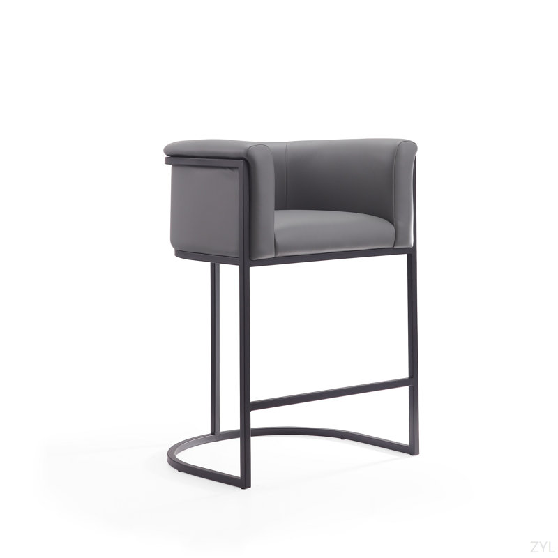 Tabouret de comptoir en métal Cosmopolitan