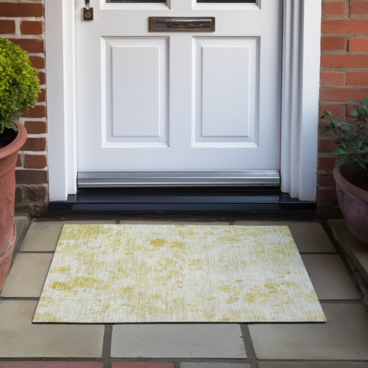 Karsyn Washable Floral Indoor / Outdoor Rug