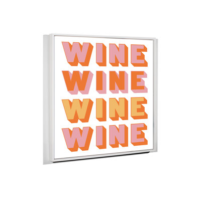 Wine Print by Yaffa G