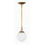 Luminaire sphère suspendu 1 lumières simple Ison-536353545