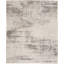 Tapis beige en laine et polyester tissé à la machine Southwestern-315460715