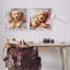 «Cuddling Labradoodle in Bed», ensemble de 2 giclées par Jim Baldwin-617015340-617015337