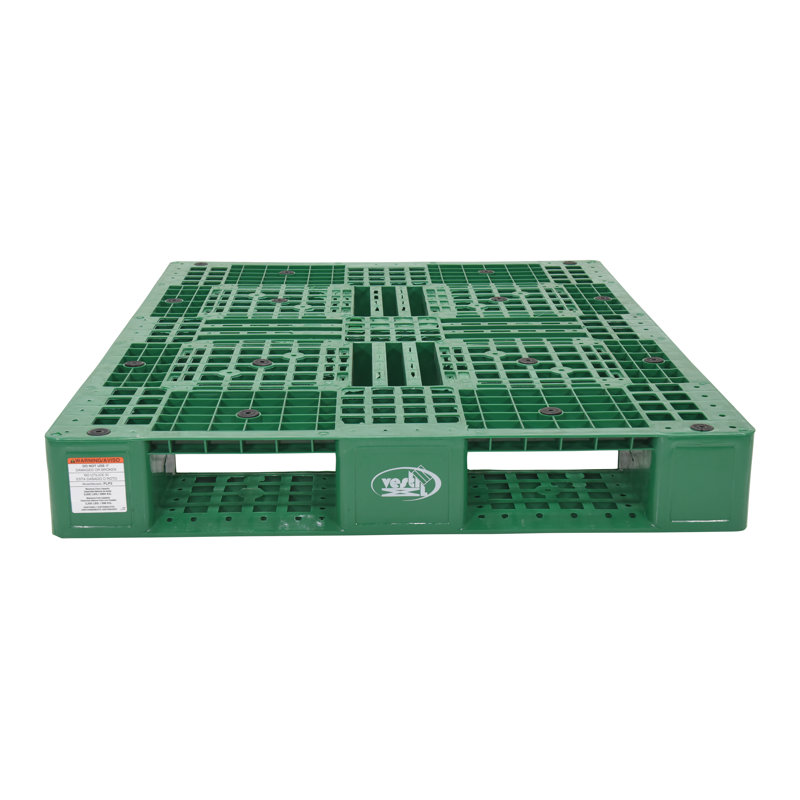 Palette verte en plastique, H 6 po x l 47,37 po x P 39,5 po, Vert