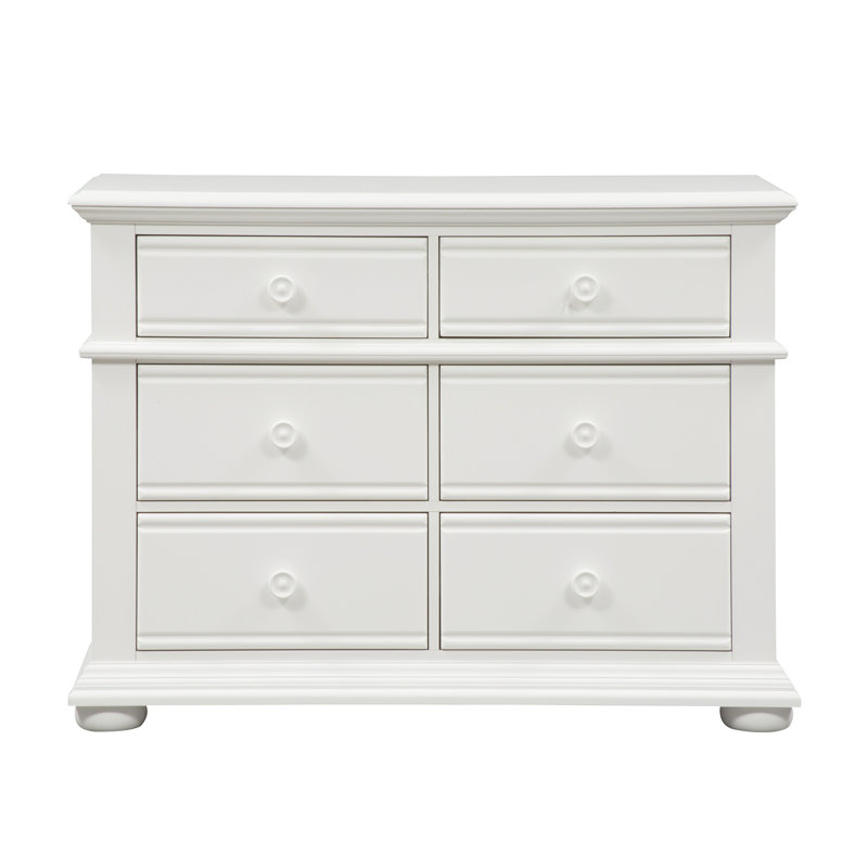 Commode double l 6 tiroirs Alvy