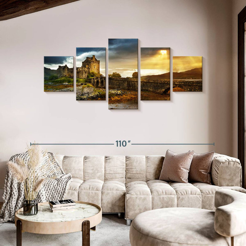 Eilean Donan Castle, 42" H x 92" W