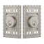 Nostalgic Warehouse Craftsman Plate Double Cylinder Deadbolt-748711510