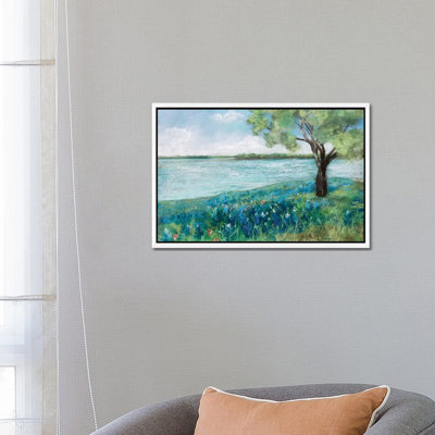 Green Fields II by Robin Maria - Painting on Canvas