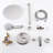 All-In-One Kit with Rough in-Valve-65108828