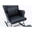 Schaghticoke PU Rocking Chair with Ottoman-87285842