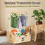 Armoire en bois pour animaux de compagnie (chiens), dotÃ©e d'une poignÃ©e et d'un compartiment pour ranger les jouets ; peut Ã©galement servir de porte-vÃªtements pour ranger les accessoires de votre chat ; dimensions : 48,3 cm x 33 cm x 22,9 cm