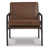 Brown Genuine Leather/Faux Leather selected