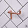 QuirkHub Hickory Fixed Wall Mounted Toilet Roll Holder