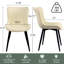 Comfortable Padded Dining Chairs with Back Easy Assembly Upholstered Side Chair, Accent Chairs for Kitchen, Dining Room-1321863445