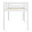 Lit mezzanine en bois avec échelle-426432109