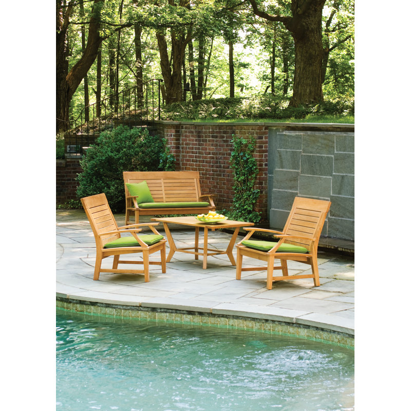 Sutton Outdoor Coffee Table, Brown Umber