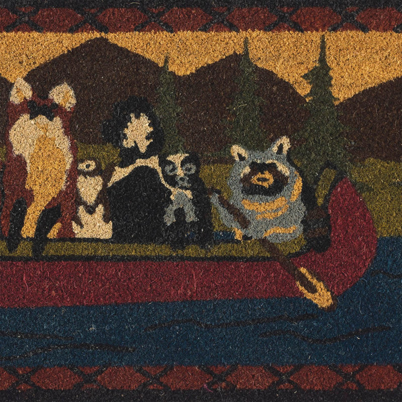  Tapis de porte Animal Canoe
