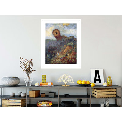 «The Cyclops» par Odilon Redon, impression giclée sur cadre