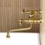 Robinet de salle de bain mural 2 trous Kingston-102440339