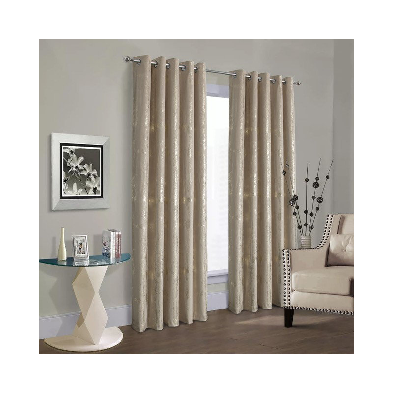 Room Darkening Curtain Pair, Grey, 165 W x 137
