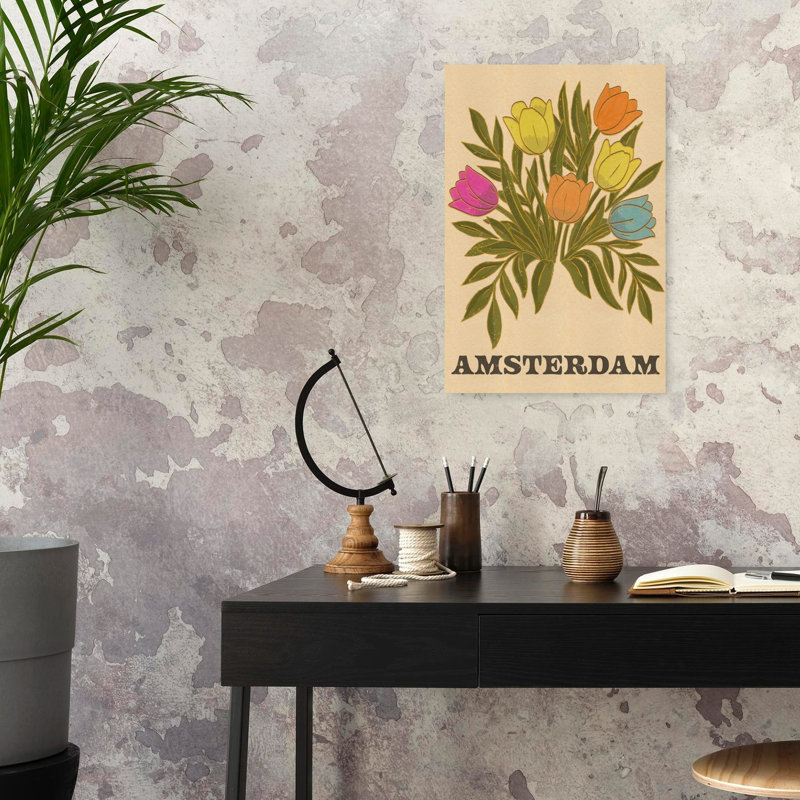 Impression sur toile Amsterdam, 24" H x 16" W