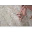 Tapis blanc en peau de mouton à poil long fabriqué à la main Jeremial-604510778