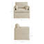 Fauteuil en lin Wellfleet-228779757