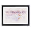 Flamingo Reflection - Picture Frame Painting Print-56853524-56853532