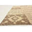 Tapis en laine beige/brun 8 pi 2 po x 9 pi 10 po one-of-kind à la main noué la new Finchley