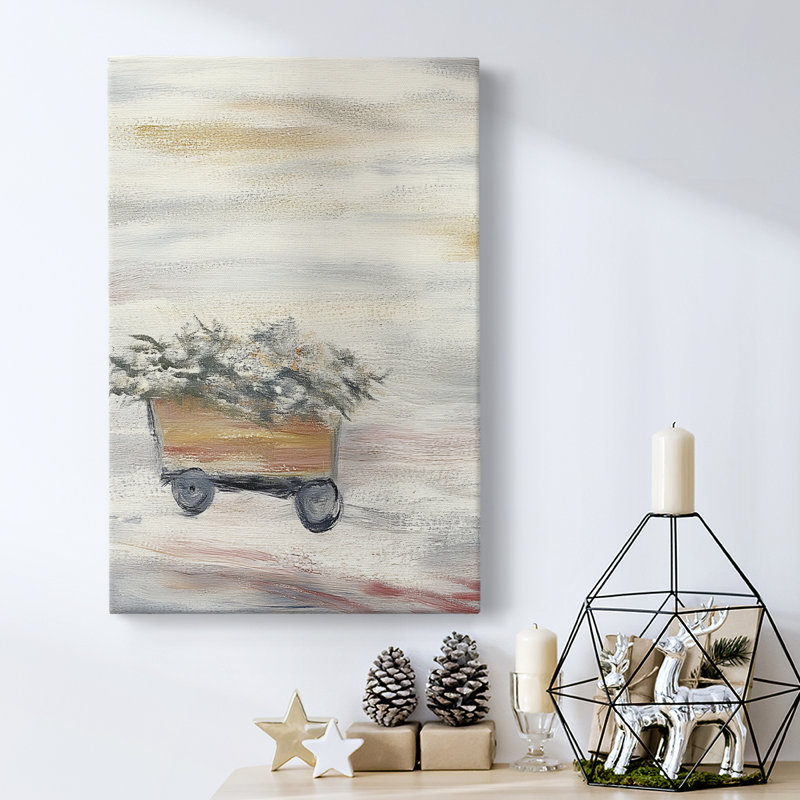 Art des Fêtes de Noël - Toile tendue avec châssis CCXL III, H 24 po x l 16 po