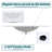 36”Bathroom Ceramic Integrated Basin With Single Hole Tap And Pop-Up Drain