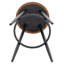 Crista Upholstered Counter Stool with Metal Frame-583764202-803584715