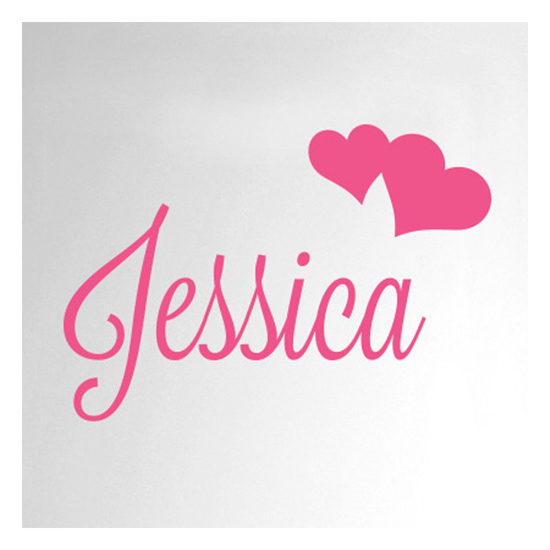 Wall Decal, Pink, Yes