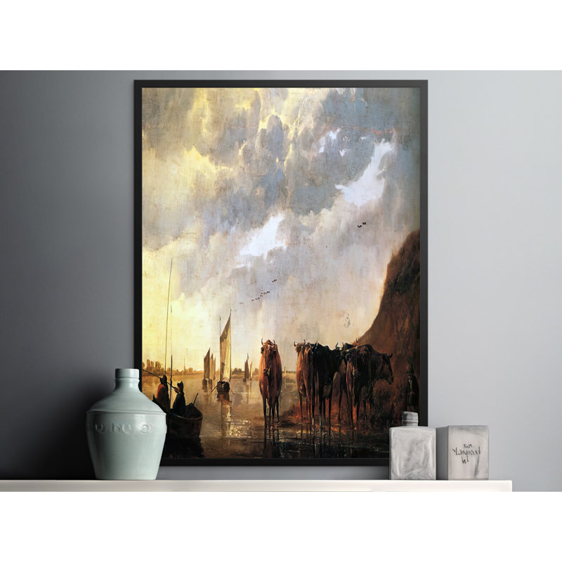 Wedgeworth 1 Piece Floater Frame Wall Art, 12x16
