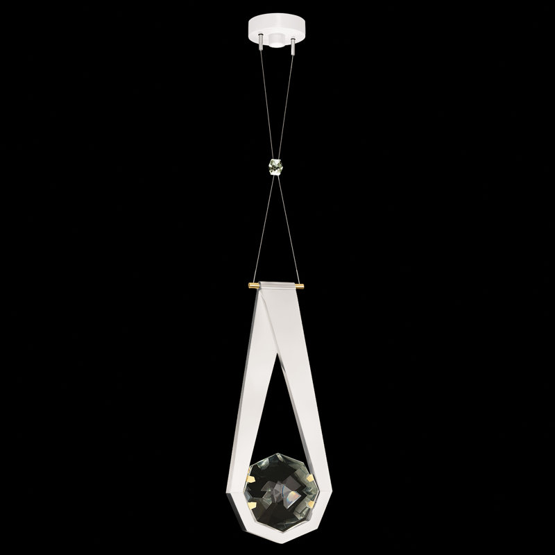 Aria 1 - Light LED Pendant, White/Gold